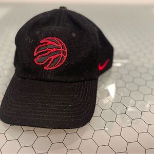 Nike Raptors Black Cap with Green Accents